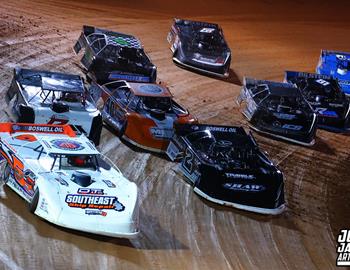 Needmore Speedway (Norman Park ,GA) – Hunt the Front Super Dirt Series – South Georgia Showdown – January 28th, 2025. (Josh James Artwork)