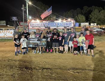 Steven Crocker wins at Crowleys Ridge Raceway on June 22