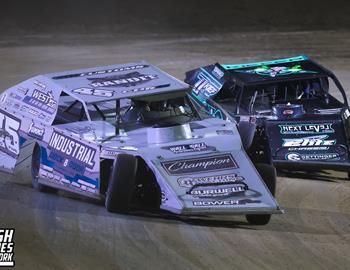 Volusia Speedway Park (Barberville, FL) – DIRTcar Nationals – January 30 - February 8, 2025. (Josh James Artwork photo)
