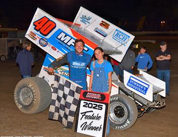 Riverside International Speedway (West Memphis, AR) – ASCS Hurricane Area Super Sprints – April 19th, 2025. (Scott Frazier photo)