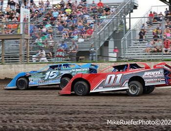 Mason City Motor Speedway (Mason City, IA) – Malvern Bank East Series – June 15th, 2025. (Mike Ruefer photo)