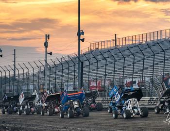 Backstretch Sunset
