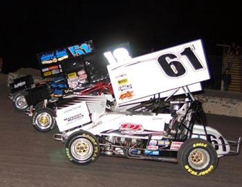 Danny Jennings, Tony Bruce, Jr, and Jan Howard lead the three-wide salute