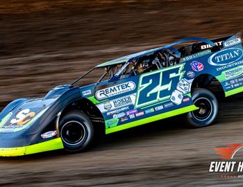 Farmer City Raceway (Farmer City, IL) – World of Outlaws Late Model Series – Illini 100 – April 11th-12th, 2025. (Event Horizon Photography)