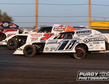 Park Jefferson Speedway (Jefferson, S.D.) – Charlie Clark Memorial – October 19th, 2024. (Purdy Photography)