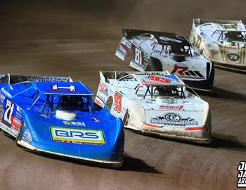 Volusia Speedway Park – World of Outlaw Late Model Series – DIRTcar Sunshine Nationals – January 24-25th, 2025. (Josh James Artwork)