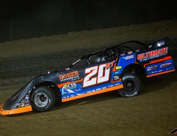 Atomic Speedway (Alma, OH) – Lucas Oil Late Model Dirt Series – Buckeye Spring 50 – March 21st, 2025. (Heath Lawson photo)