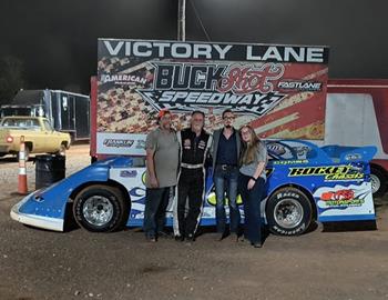 Mike Combs wins at Buckshot Speedway on June 22