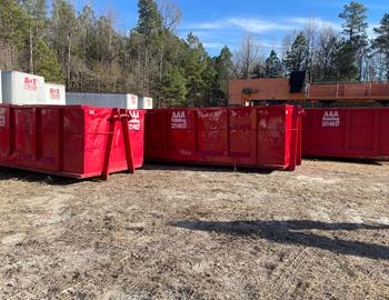 AAA Hauling of North Carolina Dumpsters