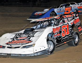 Devin Shiels registered his fourth-straight DIRTcar UMP Late Model feature win at Attica (Ohio) Raceway Park on Friday, Sept. 1.