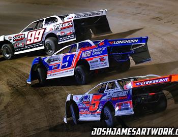 Volusia Speedway Park (De Leon Springs, FL) – DIRTcar Nationals – February 12th-17th, 2024. (Josh James photo)