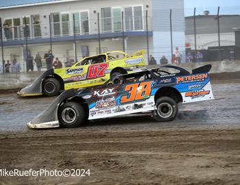 Davenport Speedway (Davenport, IA) – Malvern Bank East Series – May 27th, 2024. (Mike Ruefer photo)