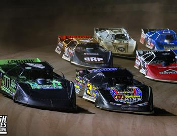Volusia Speedway Park – World of Outlaw Late Model Series – DIRTcar Sunshine Nationals – January 24-25th, 2025. (Josh James Artwork)