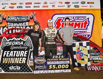 Peoria Speedway (Peoria, IL) – DIRTcar Summer Nationals Hell Tour – June 12th, 2025. (Tyler Carr Photo)