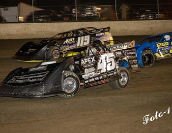 Chase Holland races at Magnolia Motor Speedway (Columbus, MS) on July 27, 2024. (Scott Oglesby | Foto-1 photo)