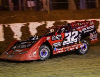 Bobby Pierce wins the Prelim Night at the North/South 100 at Florence Speedway on Aug. 9