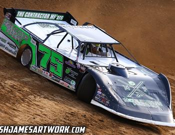 Peoria Speedway (Peoria, IL) – MARS Late Model Championship – Garry Swibold Memorial – April 27th, 2024. (Josh James Artwork)