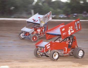 Jeremy Sheaffer (47) and Mark Sweet (77) at Black Hills.