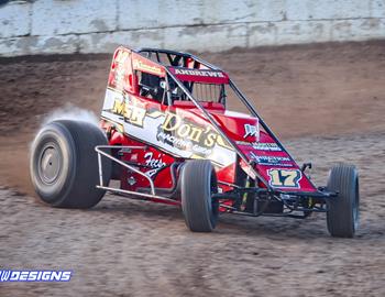Wilmot Raceway (Wilmot, WI) – Wisconsin WingLESS Sprint Series – Dick Colburn Classic – May 3rd, 2025. (HW Designs photo)