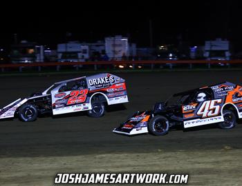 Farmer City Raceway (Farmer City, IL) – MARS Modified Championship – Illini 100 – April 12th-13th, 2024. (Josh James photo)