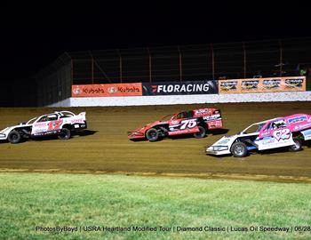 Lucas Oil Speedway (Wheatland, MO) – USRA Heartland Modified Tour (HMT) – Diamond Classic – June 28-29, 2024. (Todd Boyd photo)