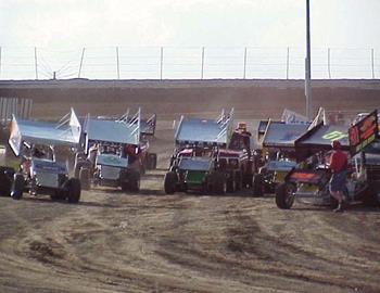 A crowded staging area at NRP