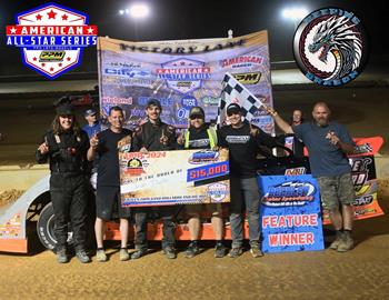 Josh Dietz scored $15,000 and the biggest win of his career at Beckley Motor Speedway (Beckley, WV) on June 1, 2024, during the UBB Miners Memorial.