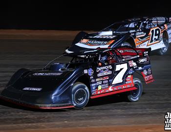 Smoky Mountain Speedway (Maryville, TN) – World of Outlaws Late Model Series – Tennessee Tipoff – March 14th-15th, 2025. (Josh James Artwork)