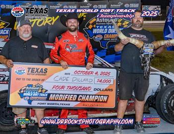 Texas Motor Speedway (Fort Worth, TX) – IMCA Modifieds – Texas World Dirt Track Modified Championship – October 3rd-4th, 2025. (DrRocks Photography)