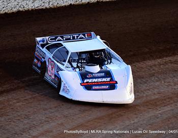 Lucas Oil Speedway (Wheatland, MO) – Lucas Oil Midwest Late Model Racing Association (MLRA) – Spring Nationals – March 31st-April 1st, 2023. (Todd Boyd photo)