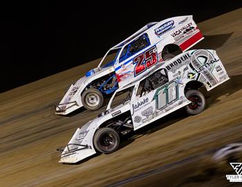 Estevan Motor Speedway (Estevan, SK) – Dakota Classic Modified Tour – July 8, 2024. (Tyler Hagen photo)