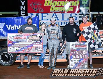 Josh Rice picked up his second Valvoline Iron-Man Late Model Series win of the weekend on Saturday, May 27 at Lake Cumberland Speedway (Burnside, Ky.).