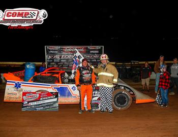 B.J. Robinson raced to his third CCSDS win of the 2024 season on Friday, October 18 at Texarkana 67 Speedway.