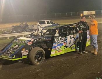 Dillon Knight claimed win #7 of the season at Riverside International Speedway on August 31