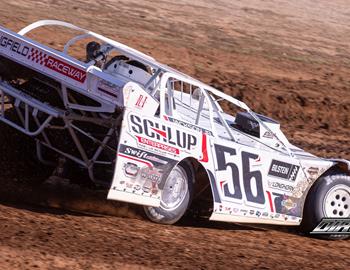Springfield Raceway (Springfield, MO) – MLRA Founders Tribute – February 28-March 1, 2025. (Dirtman - Rich LaBrier photo)