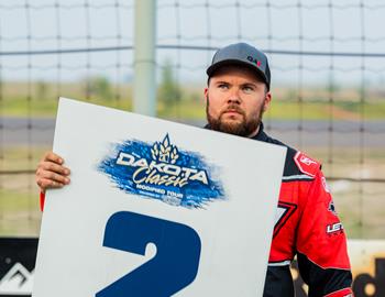 Estevan Motor Speedway (Estevan, SK) – Dakota Classic Modified Tour – July 8, 2024. (Tyler Hagen photo)