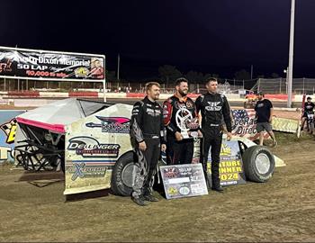 Chase Holland finishes as runner-up in the Rusty Dixon Memorial at East Bay Raceway Park (Tampa, FL) on November 2, 2024. 