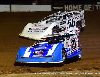 Springfield Raceway (Springfield, MO) – MLRA Founders Tribute – February 28-March 1, 2025. (Todd Boyd photo)