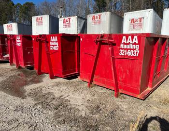 AAA Hauling of North Carolina Dumpsters