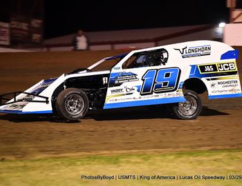 Lucas Oil Speedway (Wheatland, MO) – United States Modified Touring Series – King of America – March 27th-29th, 2025. (Todd Boyd Photo)
