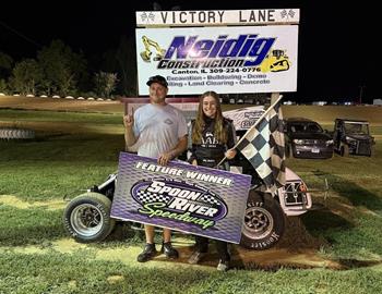 Spoon River Speedway (Banner, IL) – August 9th, 2025. (Kendra Fryman photo)