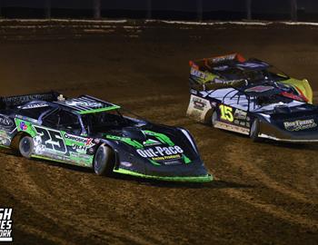 Brownstown Bullring (Brownstown, IL) – Midwest Auto Racing Series (MARS) – Brownstown 100 – September 13, 2024. (Josh James Artwork photo)