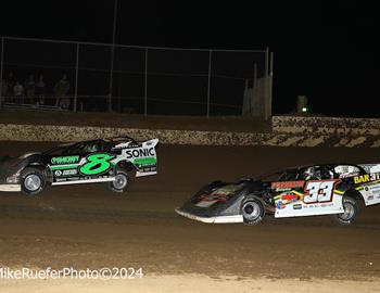 Peoria Speedway (Peoria, IL) – DIRTcar Summer Nationals – Hell Tour – June 12th, 2024. (Mike Ruefer Photo)