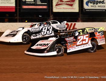 Lucas Oil Speedway (Wheatland, MO) – Lucas Oil Midwest Late Model Racing Association (MLRA) – MLRA Fall Nationals – October 3-5, 2024. (Todd Boyd photo)