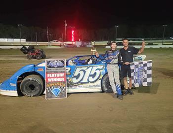 Bubba Roling won the 604 Late Model feature at All-Tech Raceway on June 28.