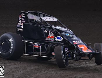 Tri-State Speedway (Haubstadt, IN) – USAC AMSOIL Sprint Car National Championship – Spring Showdown – May 10th, 2025. (Josh James Artwork)