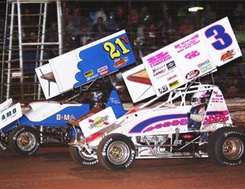 Gary Watson (3) and Tommy Bryant (21T)