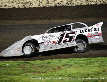 Arrowhead Speedway (Colcord, OK) – World of Outlaws Real American Beer Late Model Series – Sooner State Showdown – August 22nd-23rd, 2025. (Todd Boyd photo)