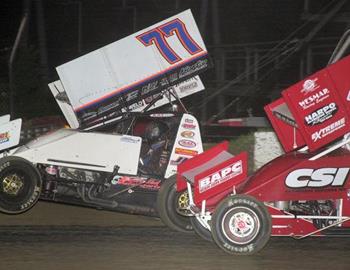 Jesse Hockett (77) and Sherman Davis (72)