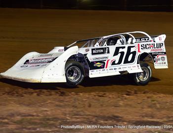 Springfield Raceway (Springfield, MO) – MLRA Founders Tribute – February 28-March 1, 2025. (Todd Boyd photo)